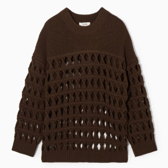 COS Open Knit Wool Sweater - Picture 2 of 11
